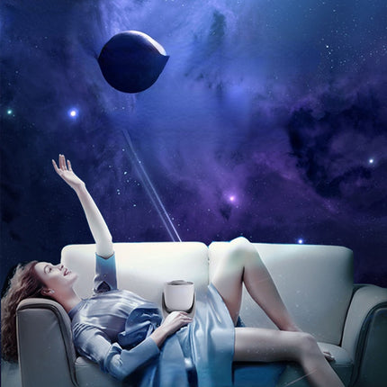 Projektor gwiazd galaktyka mgławica z pilotem