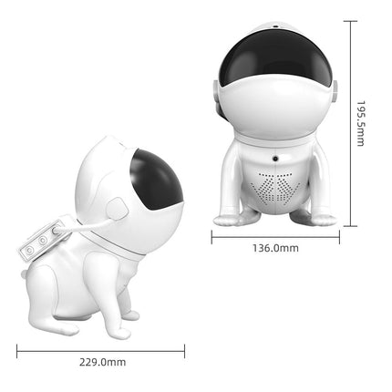 Projektor gwiazd i galaktyki astronauta LED