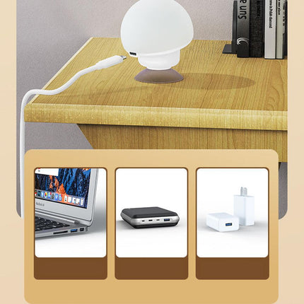 Lampka nocna LED grzybek 7 kolorów