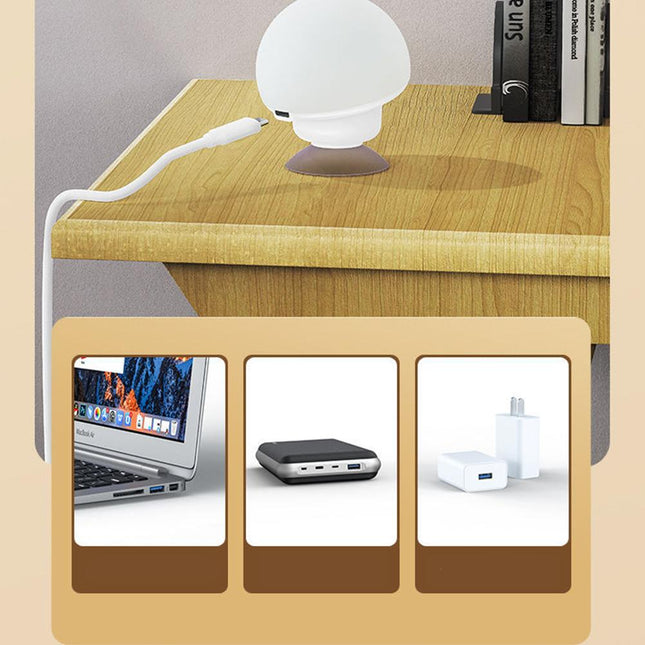 Lampka nocna LED grzybek 7 kolorów
