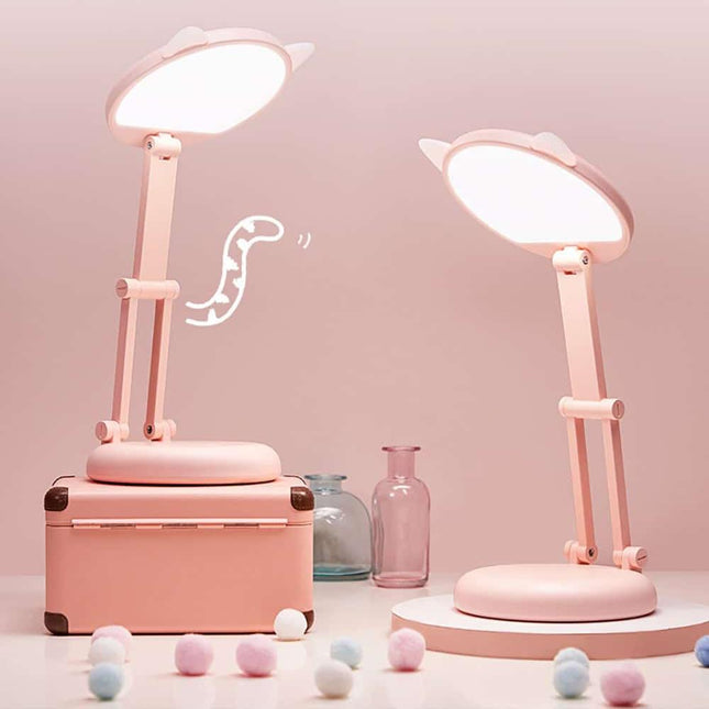 Lampka na biurko kotek w stylu kawaii