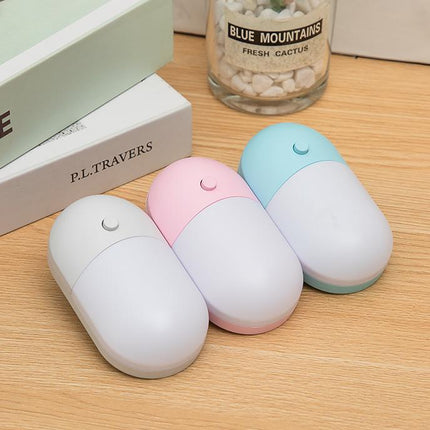 Lampka nocna LED do gniazdka dwukolorowa