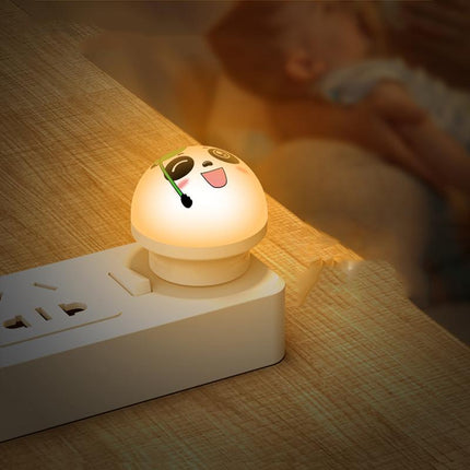 Lampka nocna LED do kontaktu panda