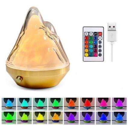 Lampka nocna góra LED 16 kolorów