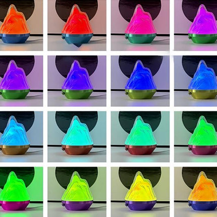 Lampka nocna góra LED 16 kolorów