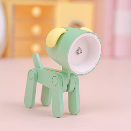 Składana mini lampka nocna LED piesek