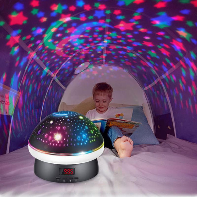 Projektor gwiazd lampka nocna w kształcie grzybka