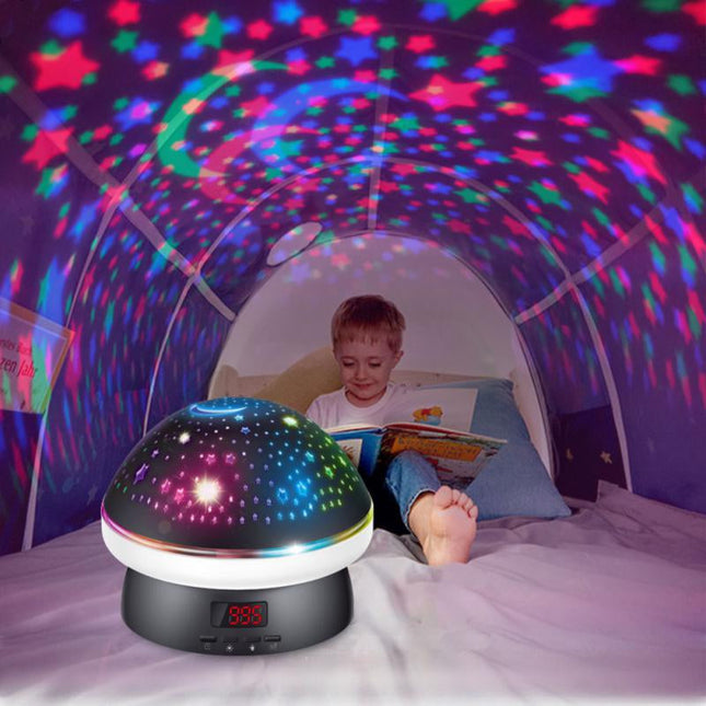 Projektor gwiazd lampka nocna w kształcie grzybka