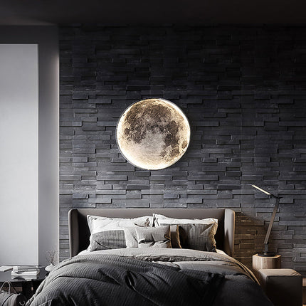 Nowoczesny kinkiet ścienny LED kształt księżyca