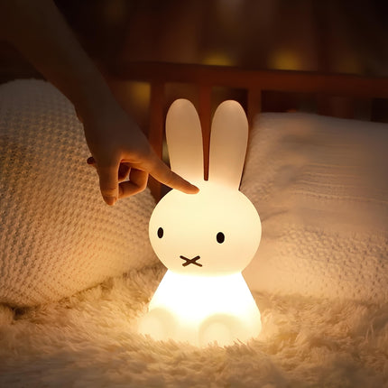 Lampka nocna dla dzieci królik z timerem