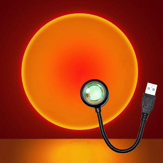 Mini lampka projekcyjna zasilana przez USB