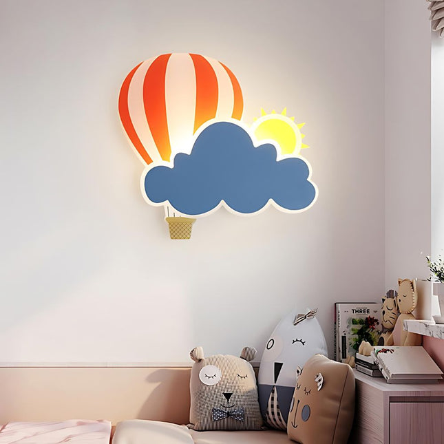 Lampka nocna dla dzieci balon chmurka