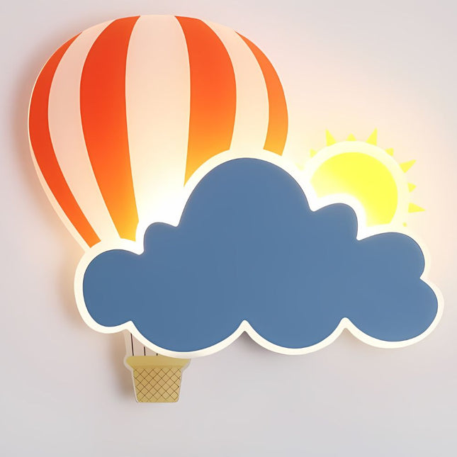 Lampka nocna dla dzieci balon chmurka
