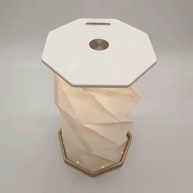 Składana lampka nocna LED w stylu origami