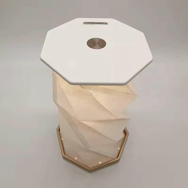Składana lampka nocna LED w stylu origami