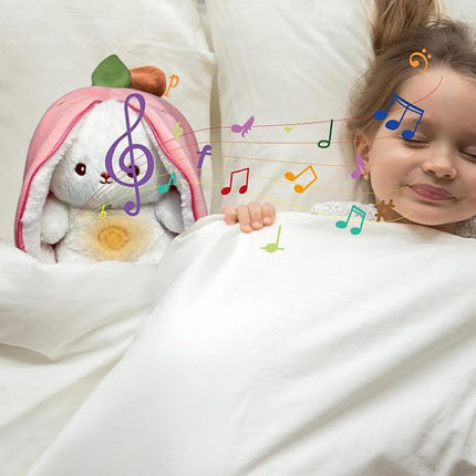 Pluszowa lampka nocna królik w marchewce