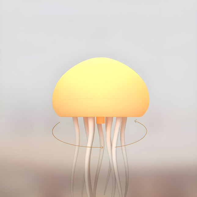 Lampka nocna meduza z aktywacją dźwiękiem