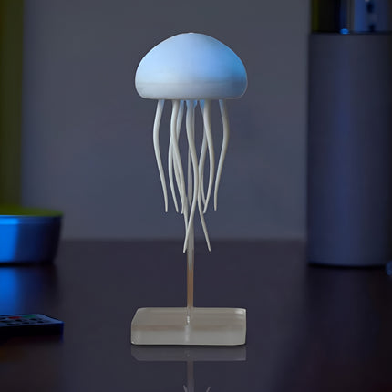 Lampka nocna meduza z aktywacją dźwiękiem