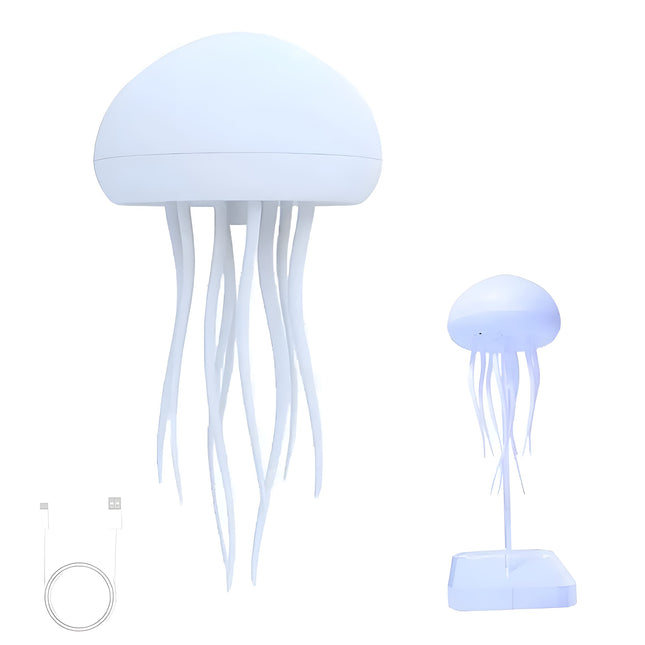 Lampka nocna meduza z aktywacją dźwiękiem