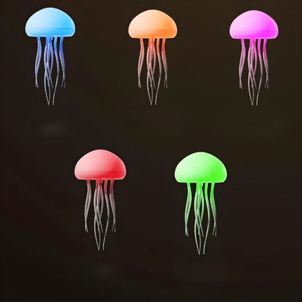 Lampka nocna meduza z aktywacją dźwiękiem