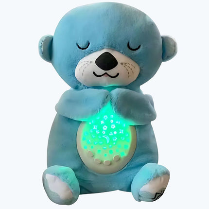 Świecąca pluszowa maskotka śpiąca wydra