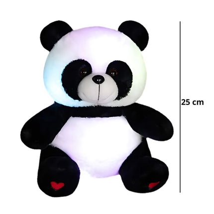 Świecąca pluszowa maskotka panda dla dzieci