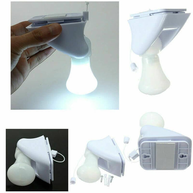 Przenośna lampka żarówka LED na sznurku