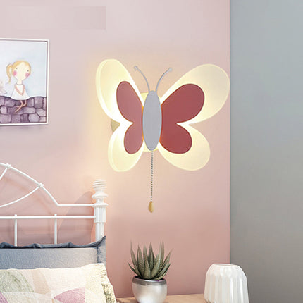 Kinkiet ścienny LED motyl do pokoju