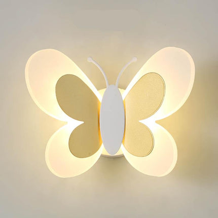 Kinkiet ścienny LED motyl do pokoju
