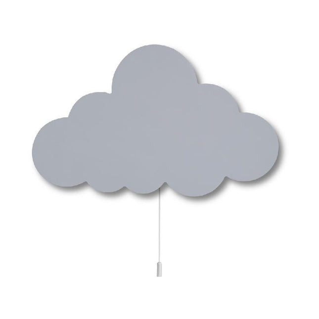 Drewniana lampka ścienna chmurka dla dzieci