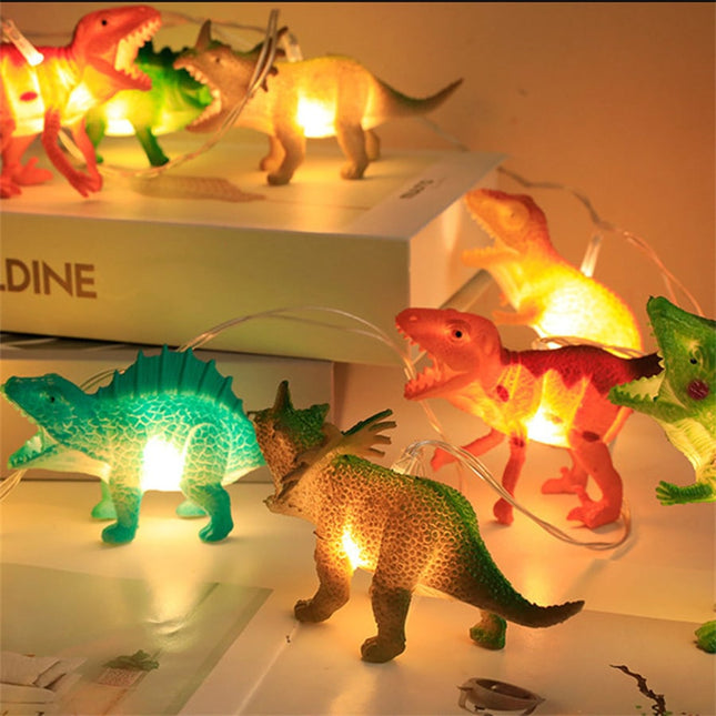 Girlanda świetlna LED dinozaury dla dzieci