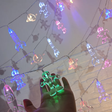 Girlanda świetlna LED kosmos dla dzieci