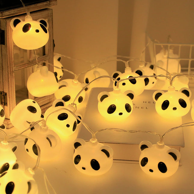 Girlanda świetlna LED Panda dla dzieci