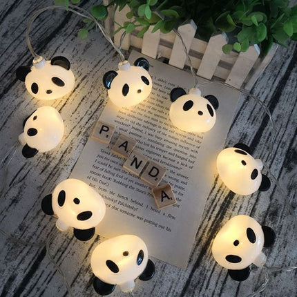Girlanda świetlna LED Panda dla dzieci