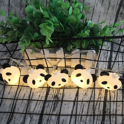 Girlanda świetlna LED Panda dla dzieci