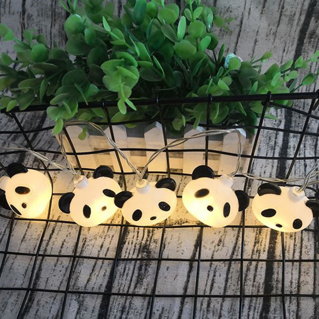 Girlanda świetlna LED Panda dla dzieci