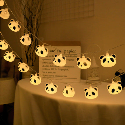 Girlanda świetlna LED Panda dla dzieci