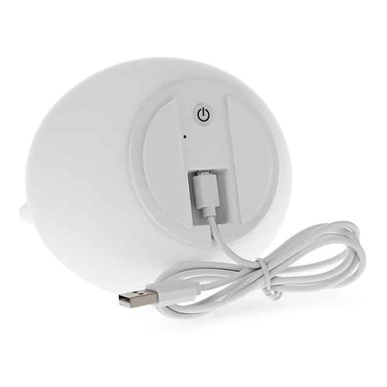 Silikonowa lampka nocna królik ładowana USB