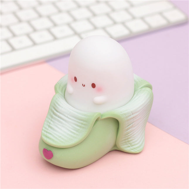 Lampka nocna duszek w bananie dla dzieci