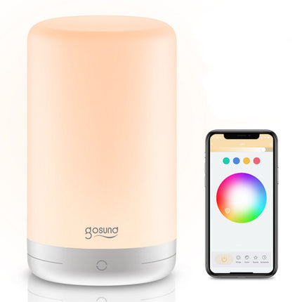 Inteligentna lampa stołowa sterowana smartfonem