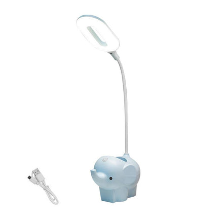 Lampka biurkowa LED słoń z przybornikiem