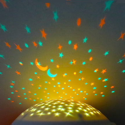 Muzyczna pluszowa lampka nocna żółw