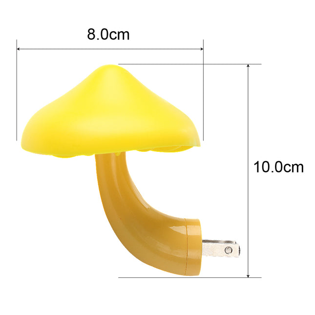 Lampka LED do gniazdka w kształcie grzybka