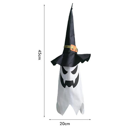 Wisząca dekoracja duch na Halloween LED