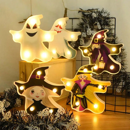 Lampka dekoracyjna LED figurka na Halloween