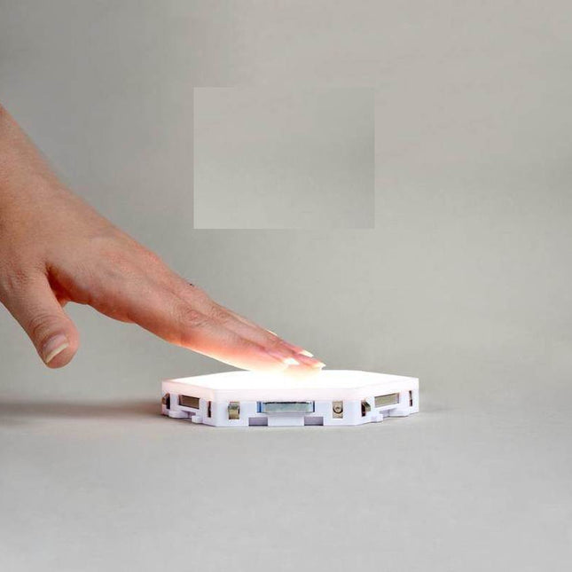 Dotykowe panele ścienne LED heksagony