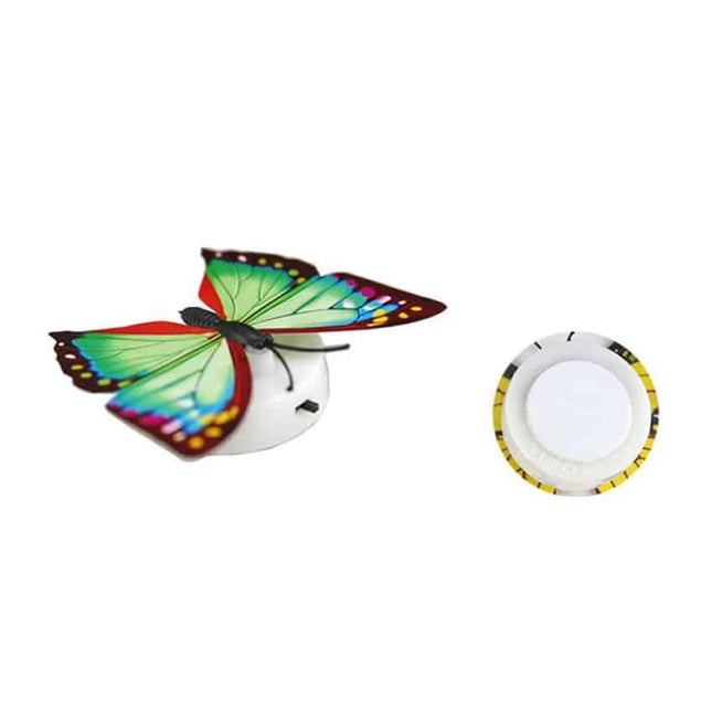 Lampka LED na ścianę kolorowy motyl