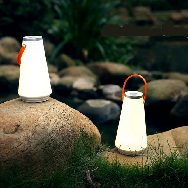 Przenośna lampka kempingowa LED z uchwytem