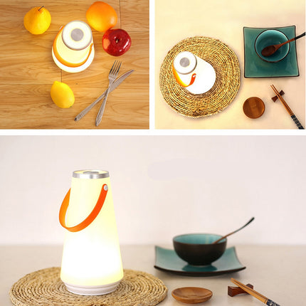 Przenośna lampka kempingowa LED z uchwytem