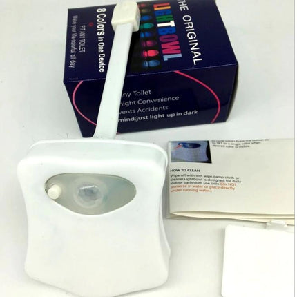 Lampka LED do toalety z czujnikiem ruchu